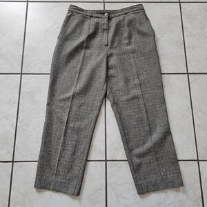 BRAND NEW Marks & Spencer Striped Trousers UK 14 Short (US 10P)